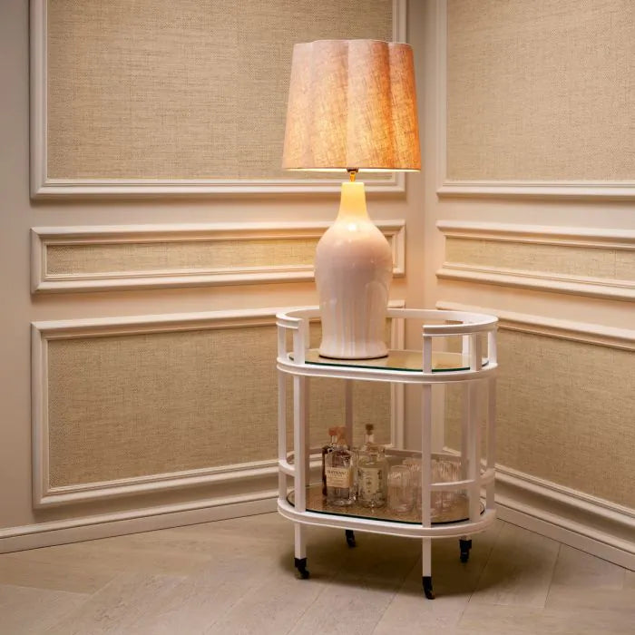 Velora Table Lamp- White