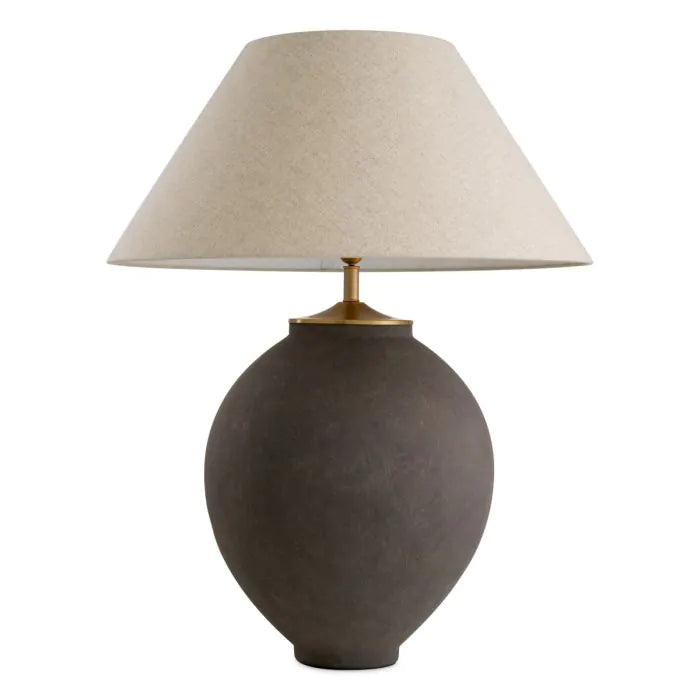 Table lamp Moon Jar- Taupe