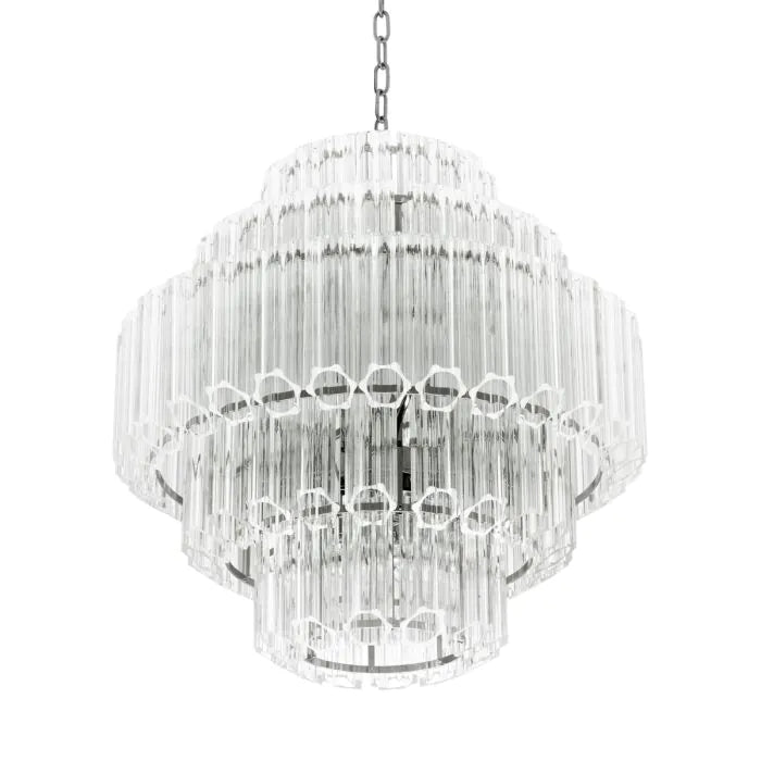 Aureline Linear Glass Chandelier